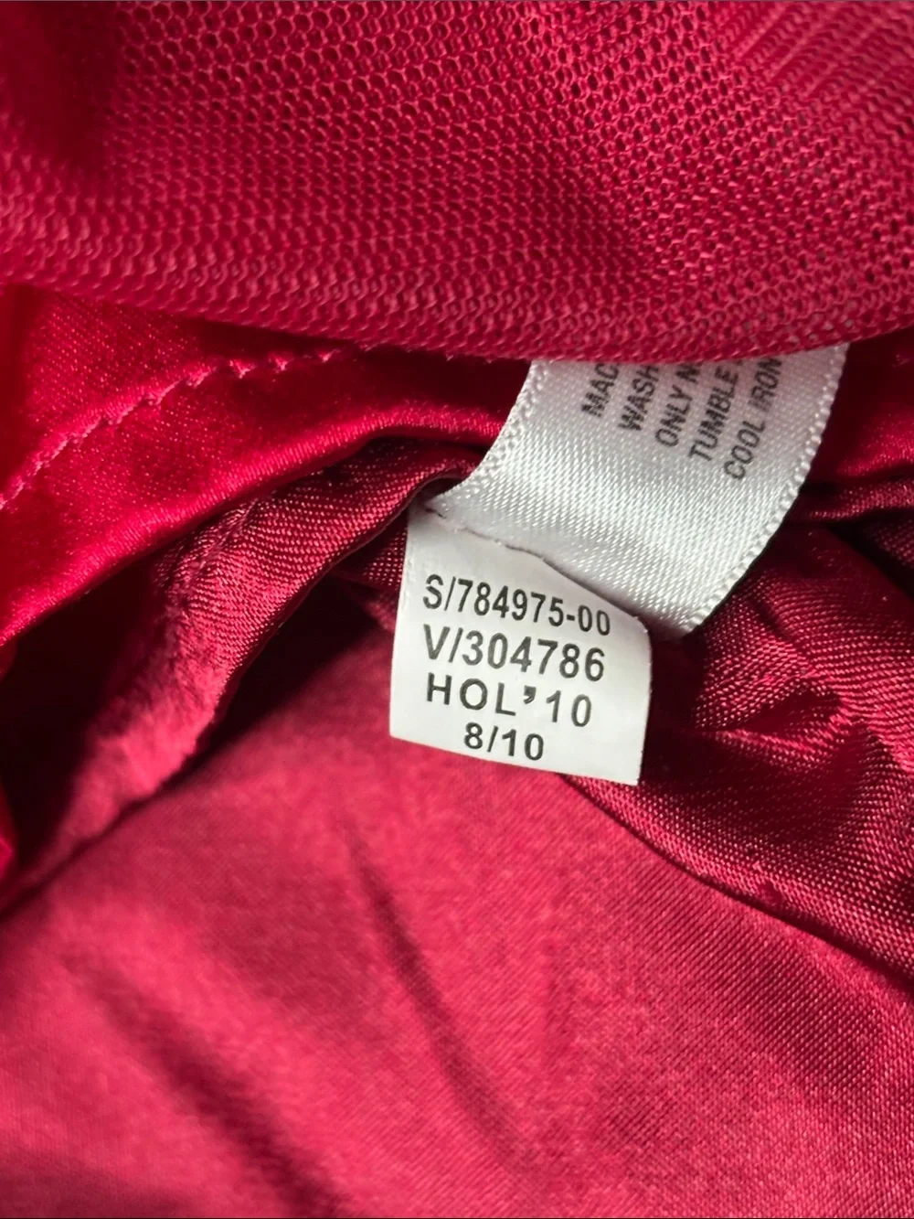 GAP babyGap Toddler Girl Satin Red Dress Ruffles Layered Size 2